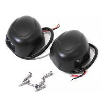 Огни бортовые светодиодные 77х60х30 мм, черный пластик