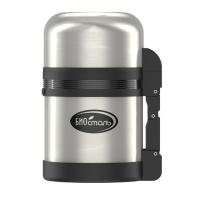 Термос универсальный (для еды и напитков) Biostal (0,6 литра), стальной