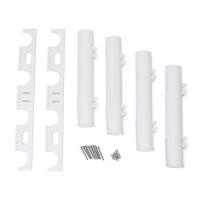 Держатель спиннинга SUNFINE 4стакана, 50мм, белый пластик