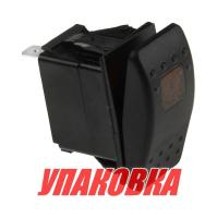 Купить Переключатель трехпозиционный (ON)-OFF-ON 12 В/20А 4Р с подсветкой без фиксации 1 положения (упаковка из 10 шт.) арт. 4620136054591_pkg_10