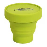 Tramp Стакан силиконовый складной с крышкой, TRC-083-6050, оливковый