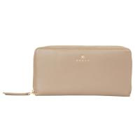 Кошелёк Cross Monaco, кожа наппа, бежевый, 19,5x10,2x2 см