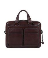 Купить Сумка для ноутбука Piquadro B2S 14", коричневая, 39x29,5x10 см арт. CA2849B2S/TM