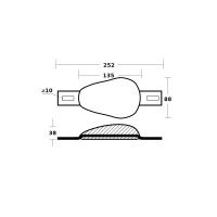 Анод алюминиевый на корпус судна
