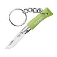 Купить Нож-брелок Opinel №2, нержавеющая сталь, зеленый, 002050 арт. 002050