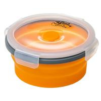 Tramp контейнер складной  с крышкой-защелкой 550 мл.Оранжевый.