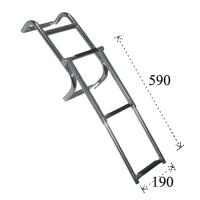 Купить Трап складной 3 ступени, 190х 590 мм (кормовой) арт. 3401-0133