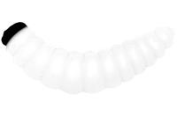 Мягк.приманки LureMax WOOD WORM 1''/2,5см, LSW1-020 Glow White (10 шт.)