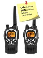 Комплект раций Midland GXT-1000 NEW (LPD+PMR)