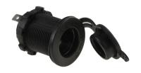 Купить Разъем прикуривателя врезной, чёрный арт. AES1118SP011