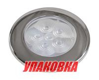 Купить Светильник каютный светодиодный холодный белый свет 12 В, SeaFlo (упаковка из 10 шт.) арт. SFCL13WS01_pkg_10