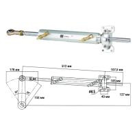 Купить Гидроцилиндр алюминиевый 168 куб.см арт. UC168-1