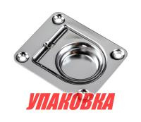 Купить Ручка палубная потайная 65х56х1, нержавеющая подпр (упаковка из 50 шт.) арт. 11462_pkg_50