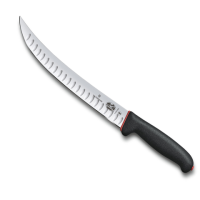 Нож Victorinox разделочный, лезвие 25 см прямое, черный