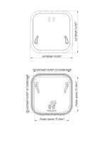 Купить Люк палубный распашной Альбатрос 500х500 арт. 030826T