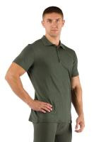 Футболка  мужская DINGO/ кор. рукав/ шерсть 160/ зеленый / M, DINGO6262M