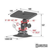 Площадка монтажная на баллон быстросъемная