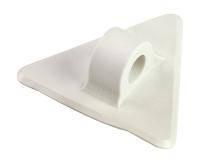 Купить Крепление леера треугольное; белое арт. WDL-K6