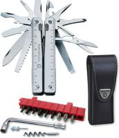 Купить Мультитул Victorinox SwissTool X Plus Ratchet, 115 мм, 40 функций, нейлоновый чехол арт. 3.0339.N