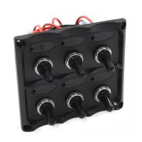 Купить Панель переключателей 6шт с предохранителем NEKEKE арт. TF6J