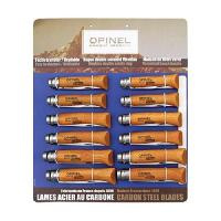 Набор-дисплей Opinel T085 из 12 ножей разных размеров из углеродистой стали, 182085