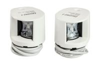 Огни ходовые светодиодные, белый корпус, комплект