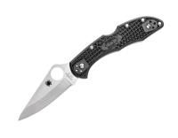 Купить Складной нож Spyderco Delica 4 Plain арт. C11PBK