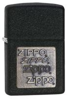 Купить Зажигалка ZIPPO Classic с покрытием Black Crackle™, латунь/сталь, чёрная, матовая, 38x13x57 мм арт. 362