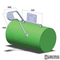 Купить Стойка рулевая с креплением на баллон надувной лодки 32мм быстросъемная арт. 010124T