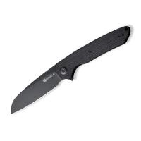 Купить Складной нож SENCUT Kyril 9Cr18MoV Steel Black Stonewashed Handle Black Micarta арт. S22001-3