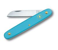 Купить Нож Victorinox EcoLine Floral, 100 мм, 1 функция, голубой арт. 3.9050.25B1