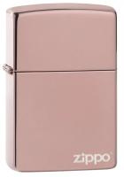 Зажигалка ZIPPO Classic с покрытием High Polish Rose Gold, латунь/сталь, розовое золото, 38x13x57 мм