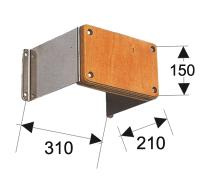 Купить Транец выносной для ПЛМ до 12 л.с. арт. 141-N