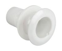 Купить Разъем водосброса с обратным клапаном под шланг 42 мм, белый арт. 10257