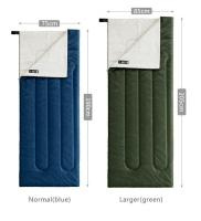 Купить Мешок спальный конверта Naturehike  H150 NH19S015-D модернизированный хлопковый хаки, 6927595737637 арт. 6927595737637
