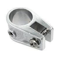 Кронштейн рамы тента 7/8" скользящий, сталь хромированная