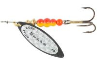 Купить Блесна вращ. Mepps AGLIA LONG RAINBO, 3, Black арт. C_LRA400_33