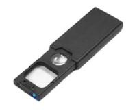 Купить Лупа Kromatech ювелирная 5/45x, 30x30/21 мм, раздвижная, с подсветкой (3 LED) MG9582 арт. 1103374