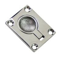 Купить Ручка палубная потайная 48х38 мм; нержавеющая сталь арт. A271501