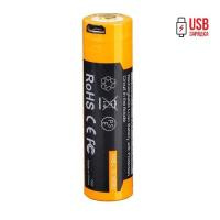 Купить Аккумулятор 18650 Fenix 3500U mAh с разъемом для USB, ARB-L18-3500U арт. ARB-L18-3500U