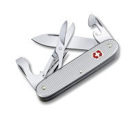 Нож перочинный VICTORINOX Pioneer X, 93 мм, 9 функций, алюминиевая рукоять, серебристый
