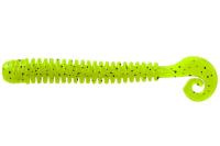 Мягк.приманки LureMax CHEEKY WORM 2,5''/6 см, LSCW25-10-002 Lime pepper  (10 шт.)