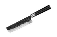 Нож Samura Blacksmith накири, 16,8 см, AUS-8, микарта
