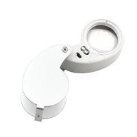 Купить Лупа 21011 (диам. 25мм, 40х, складная, с LED подсвет., в футляре) арт. 22700