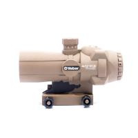 Прицел оптический Veber Wolf Prismatic 4x32 RGB (уценка01)