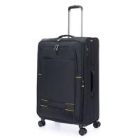 Купить Чемодан Torber Brosno, чёрный, нейлон 600D, 48х22х78 см, 85 л арт. T1901L-Black