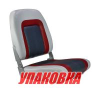 Купить Кресло мягкое складное Special, обивка винил, цвет серый/ красный/ угольный, Marine Rocket (упаковка из 10 шт.) арт. 76236GRC-MR_pkg_10