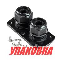 Купить Муфта для гидравлических шлангов через переборку, Sea First (упаковка из 8 шт.) арт. BMK200_pkg_8