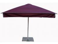 Купить Зонт Митек 3,0х3,0 (4; 25х25мм) с воланом, Ст, 50мм (компл) бордовый арт. 1078821