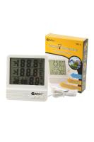 Купить GARIN Точное Измерение WS-4 термометр-гигрометр-часы-календарь с внешним датчиком арт. 16940